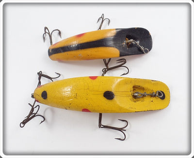 Helin Large Flatfish Pair: Yellow