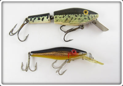 Vintage L&S Pike Master & Shad Rattler Lure Pair