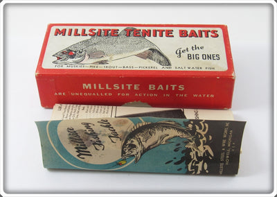 Millsite Empty Box For Yellow Black Spots Paddle Plug