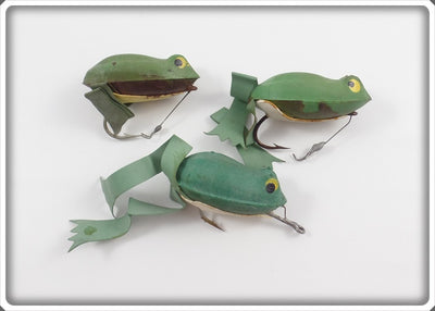 Bill Plummer Frog Lot Of Three