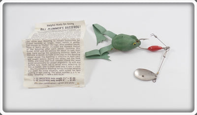 Bill Plummer Frog With Jig Head Through Nose