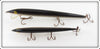 Rapala Black & Silver Minnow Pair