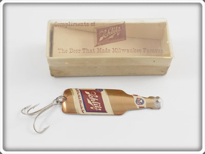 Schlitz Beer Bottle Novelty Lure In Correct Box