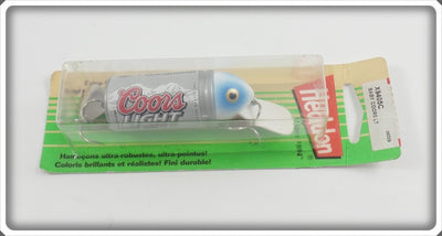 Heddon Baby Coors Beer Can On Card