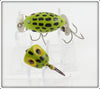 Arbogast Frog Hula Dancer & Flyrod Hula Popper Pair