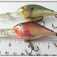 Rapala Natural Finish Fat Rap Pair