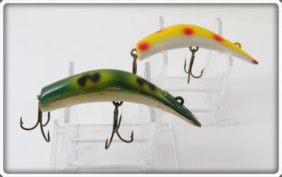 Kautzky Lazy Ike Pair: Frog & Yellow
