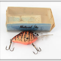 Vintage Lazy Ike Corp Natural Ike Lure In Box