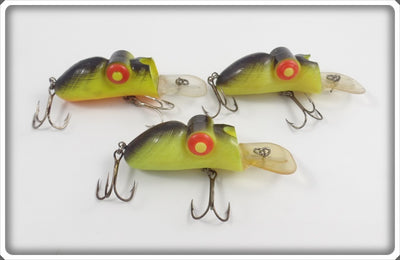 Rabble Rouser Rouster Lot Of Three: Chartreuse