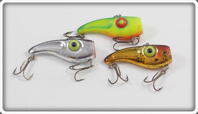 Rabble Rouser Ransaker Lot Of Three: Chartreuse, Gold Chrome, & Chrome