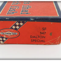 Shakespeare Silver Flitter Dalton Special Empty Box