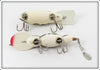 Bomber White Black Shadow Stripe Model 400 & Water Dog Pair