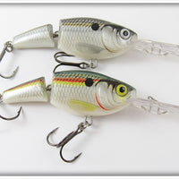 Rapala Natural Finish Jointed Shad Rap Lure Pair