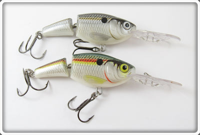 Rapala Natural Finish Jointed Shad Rap Lure Pair