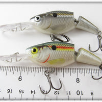 Rapala Natural Finish Jointed Shad Rap Pair