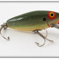 Vintage True Temper Green Scale Speed Shad Lure