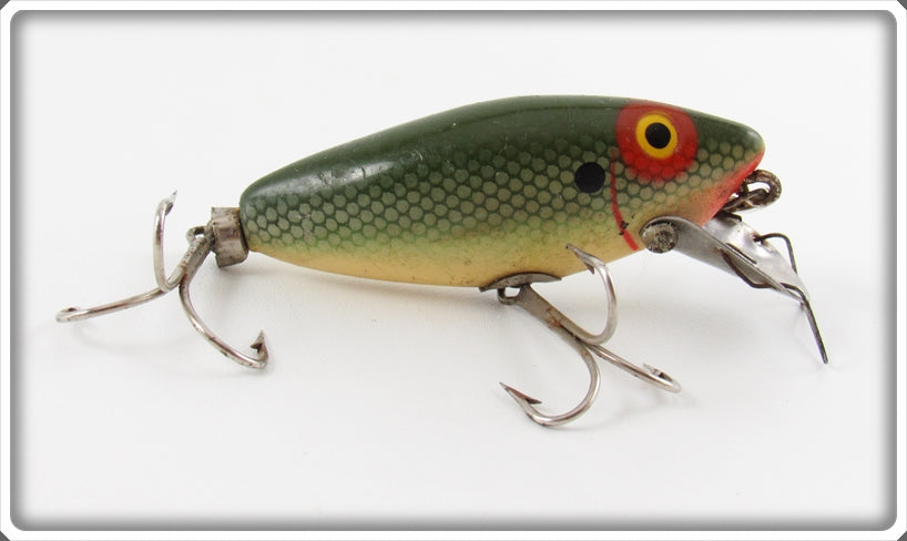 Vintage True Temper Green Scale Speed Shad Lure