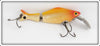 Vintage Wood Mfg Co Goldfish Jointed Spot Tail Lure 