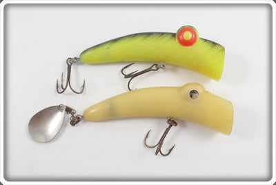 Rabble Rouser Top Water Pair: Chartreuse & Ivory