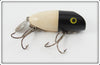 Vintage Tony Accetta Black & White Jigolet Lure