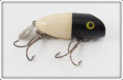 Vintage Tony Accetta Black & White Jigolet Lure