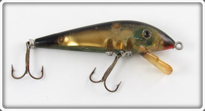 Vintage Heddon Black & Gold Tiger Lure