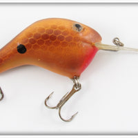 Vintage Brown Scale Deep Diving Crankbait Lure