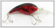 Vintage Red Crawdad Diving Crankbait Lure 