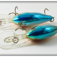 Rapala Blue Chrome Fat Rap Pair