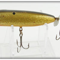 Gold Glitter Flat Side Crankbait