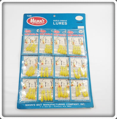 Mann's Jelly Worm Grub Dealer Display