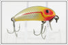 Wright & McGill Yellow & Silver Scale Miracle Minnow Lure