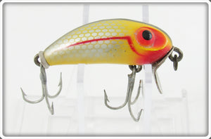 Wright & McGill Yellow & Silver Scale Miracle Minnow Lure