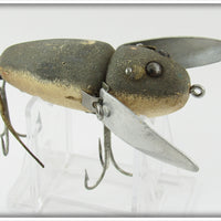 Vintage Heddon Grey Mouse Crazy Crawler Lure