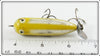 Heddon Nickel Plated Yellow Baby Torpedo