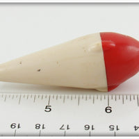 Pflueger Red & White Casting Plug