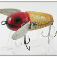 Heddon Red & White Shore Crazy Crawler