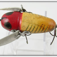 Heddon Red & White Shore Crazy Crawler