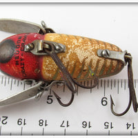 Heddon Red & White Shore Crazy Crawler