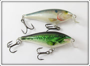 Rapala Natural Shad & Natural Bass Shad Rap Lure Pair