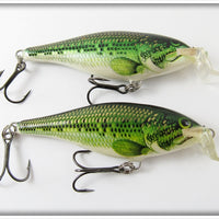 Rapala Natural Bass Shad Rap Lure Pair