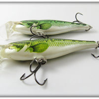 Rapala Natural Bass Shad Rap Pair
