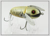 Vintage Heddon Silver Shore Crazy Crawler Lure