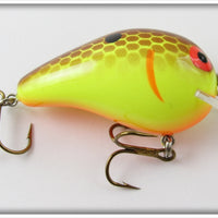 Bomber Yellow Brown Scale Square A Lure