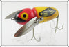 Heddon Yellow Red Head Black Pupil Crazy Crawler