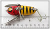 Heddon Yellow Red Head Black Pupil Crazy Crawler