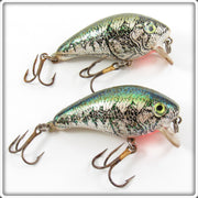 Vintage Mann's Natural Finish Baby 1- Minus Lure Pair