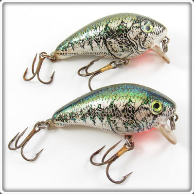 Vintage Mann's Natural Finish Baby 1- Minus Lure Pair