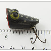 Brook's Black & Silver Frog Popper