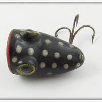 Brook's Black & Silver Frog Popper